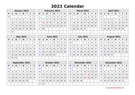May Month Calendar 2021 Printable